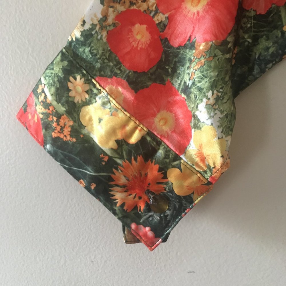 CLOSET CLEAR OUT SALE - Les Jardins Floral Photo Print Dress by Andrea Diodati - Picture 3 of 9